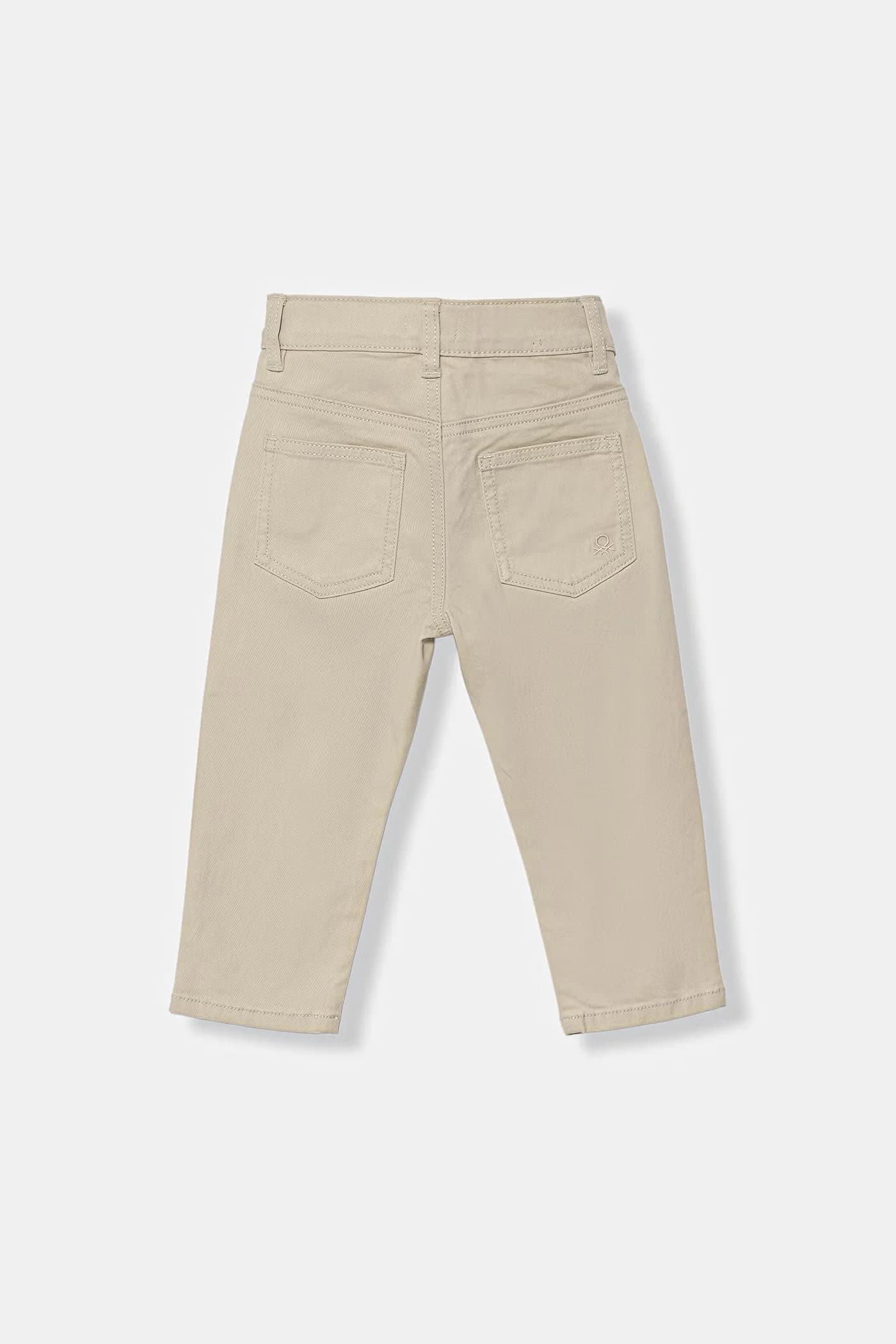 Детские хлопковые брюки с эластаном. - фото 2