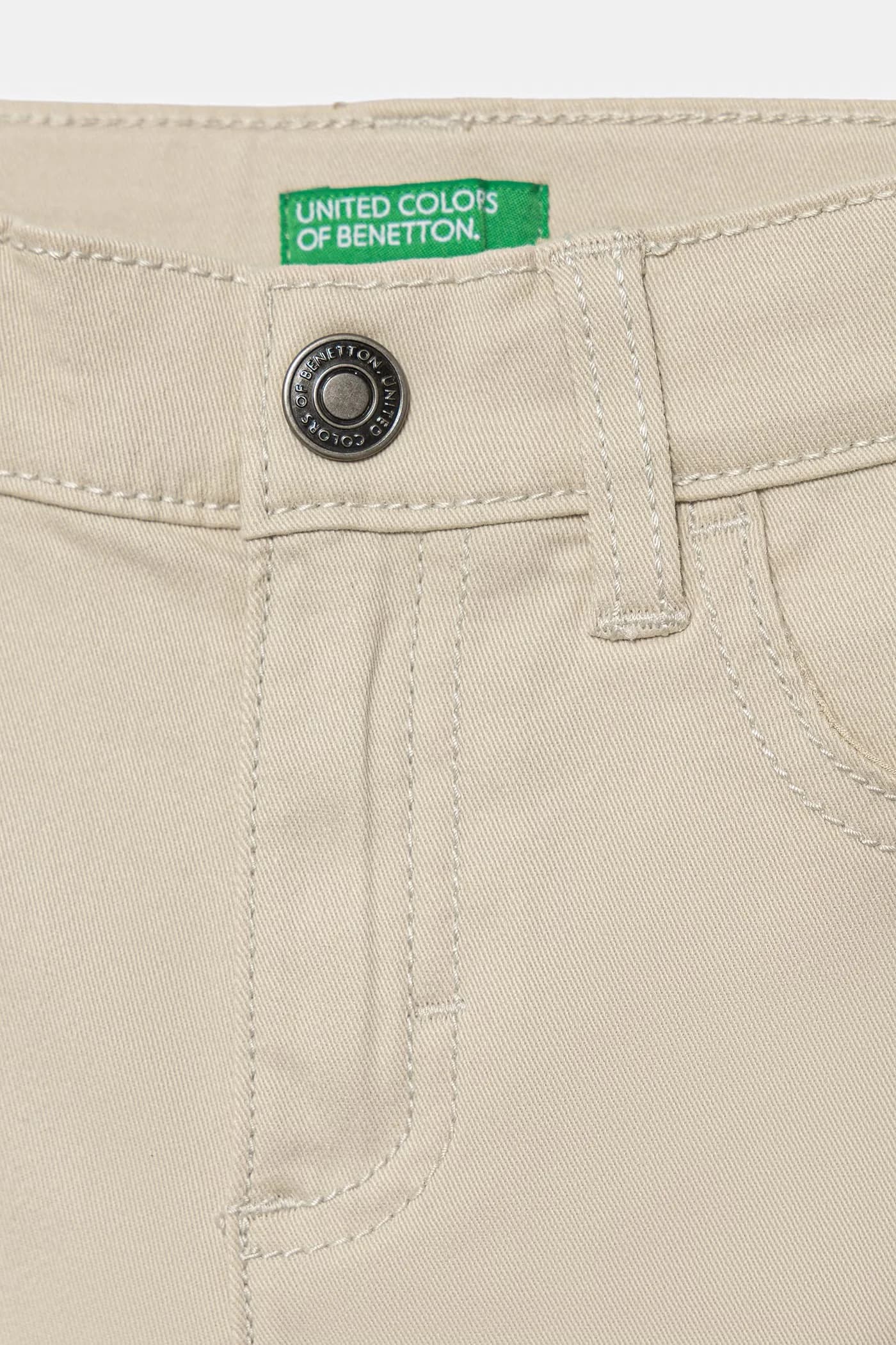 Детские хлопковые брюки с эластаном. - фото 3