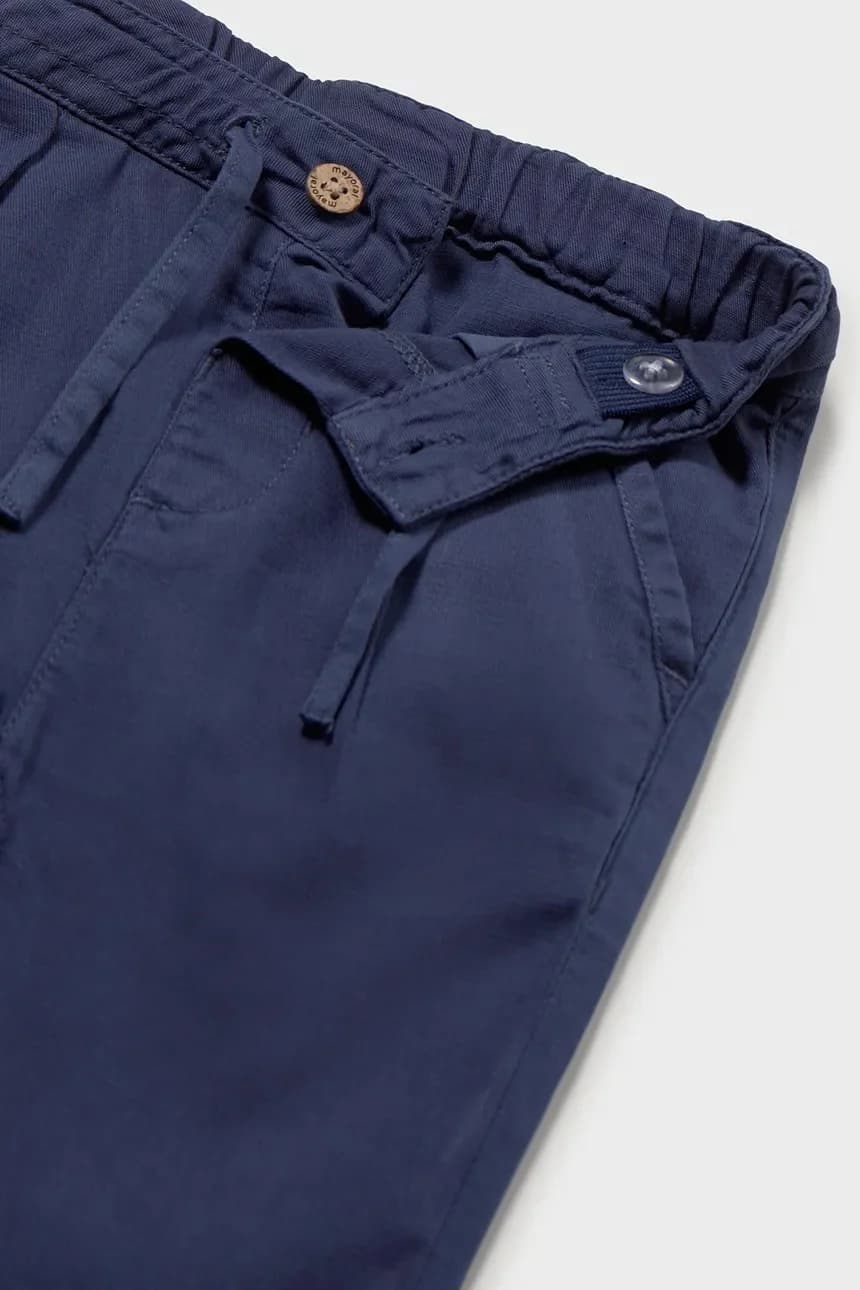 Детские брюки из смесового льна - фото 3