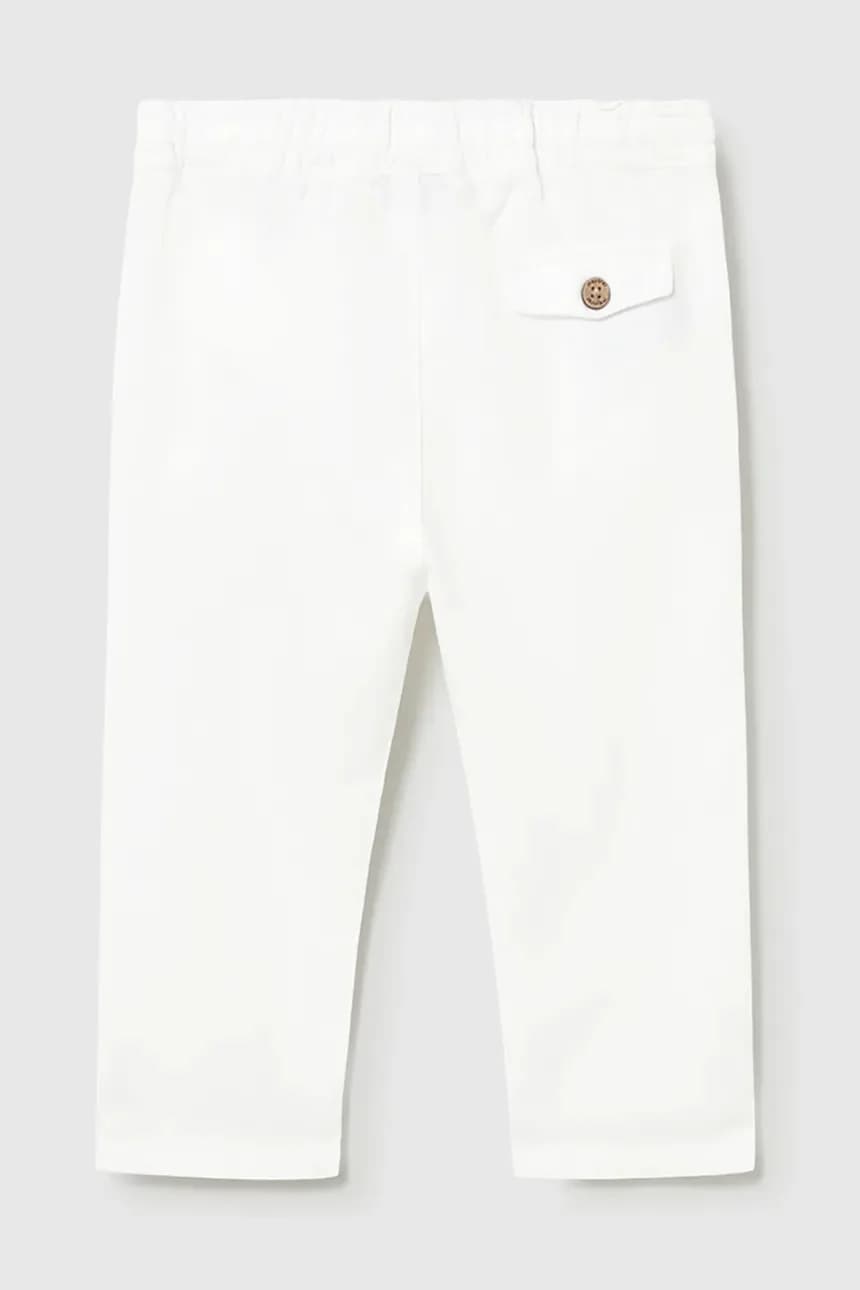 Детские брюки из смесового льна - фото 2