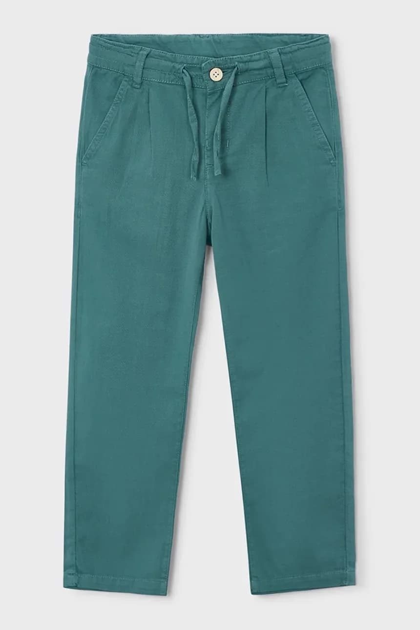 Детские брюки с льном