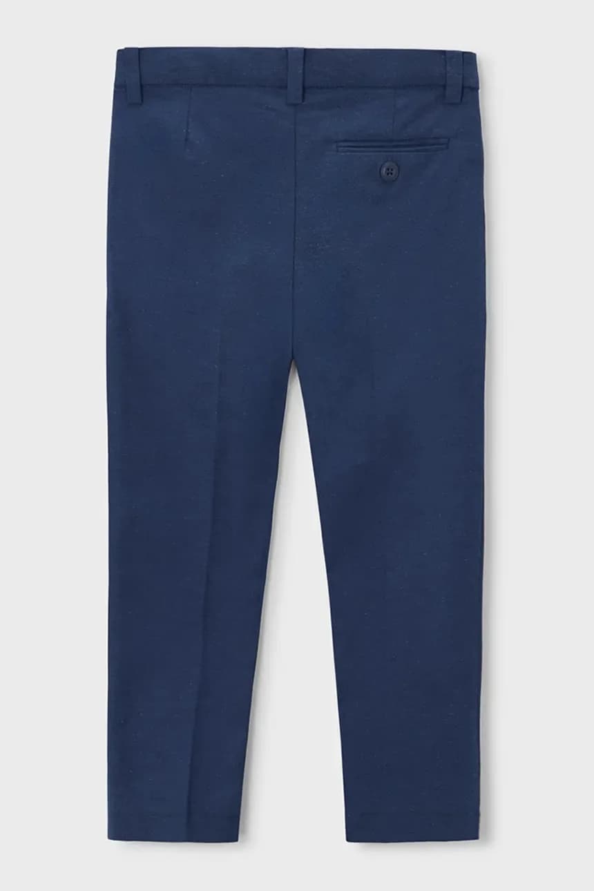 Детские брюки из смесового льна - фото 2