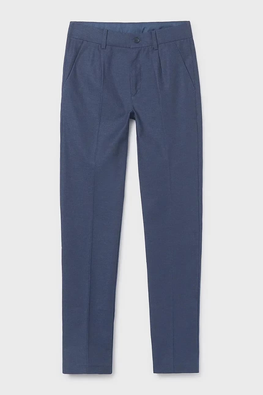 Детские брюки из смесового льна - фото 2