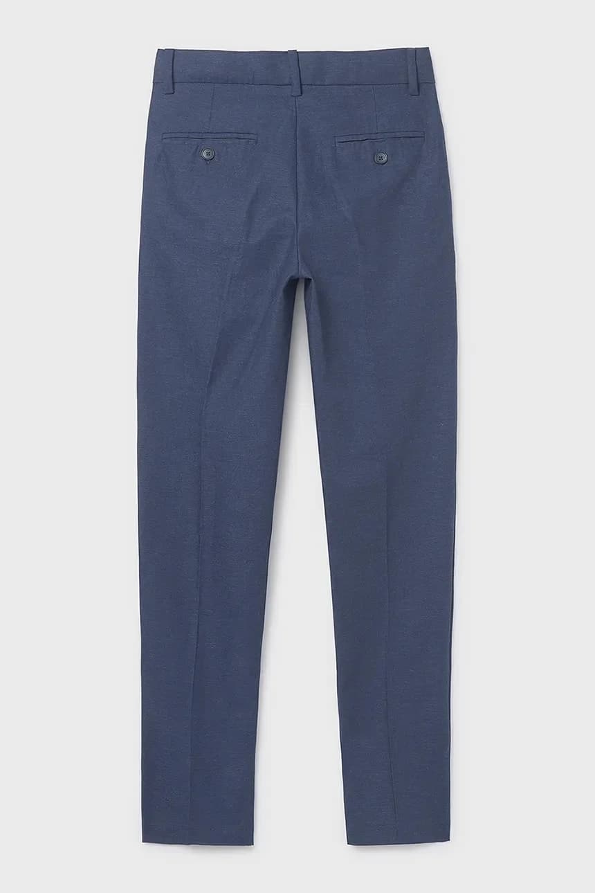 Детские брюки из смесового льна - фото 3