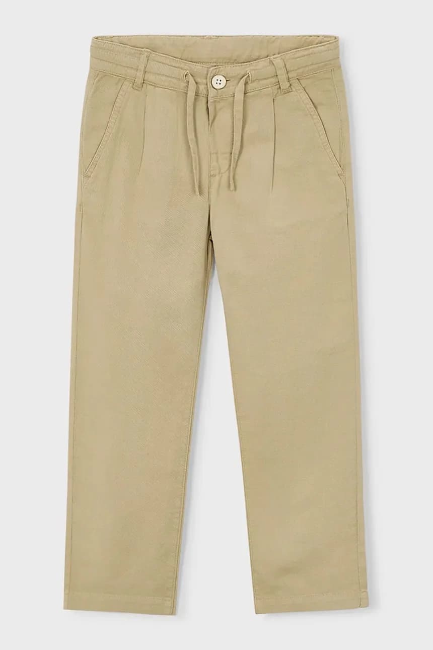 Детские брюки с льном