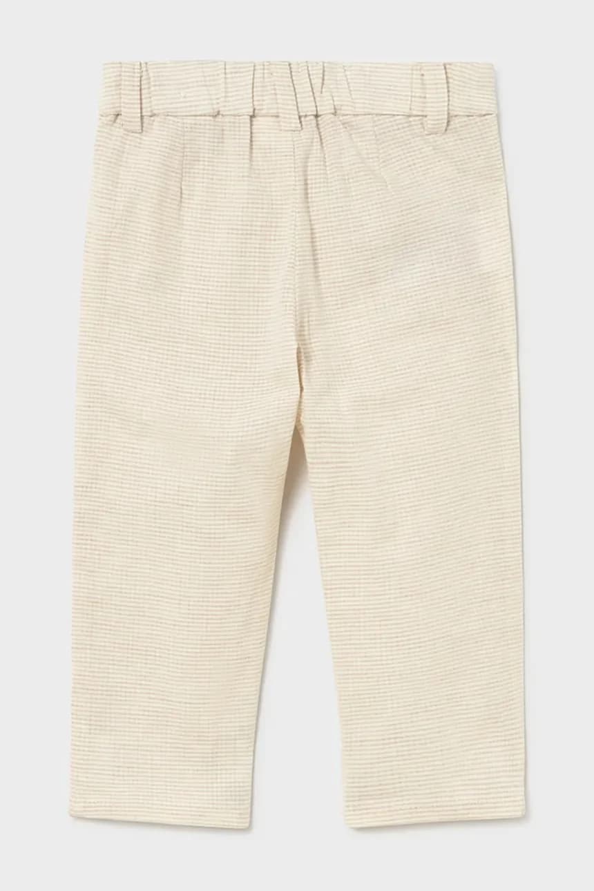 Детские брюки из смесового льна - фото 2