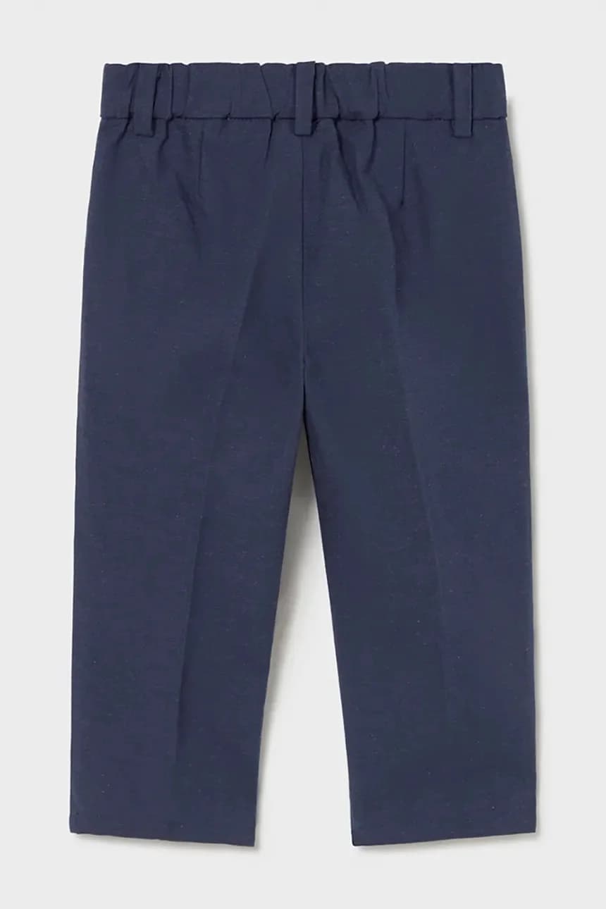 Детские брюки из смесового льна - фото 2