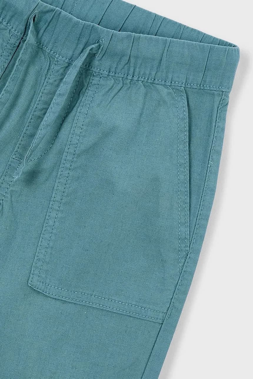 Детские брюки с льном - фото 4