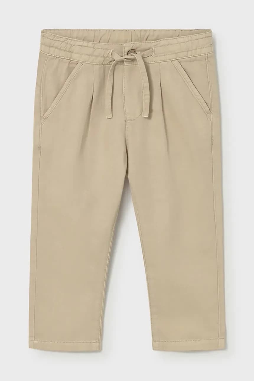 Детские брюки из смесового льна - фото 2