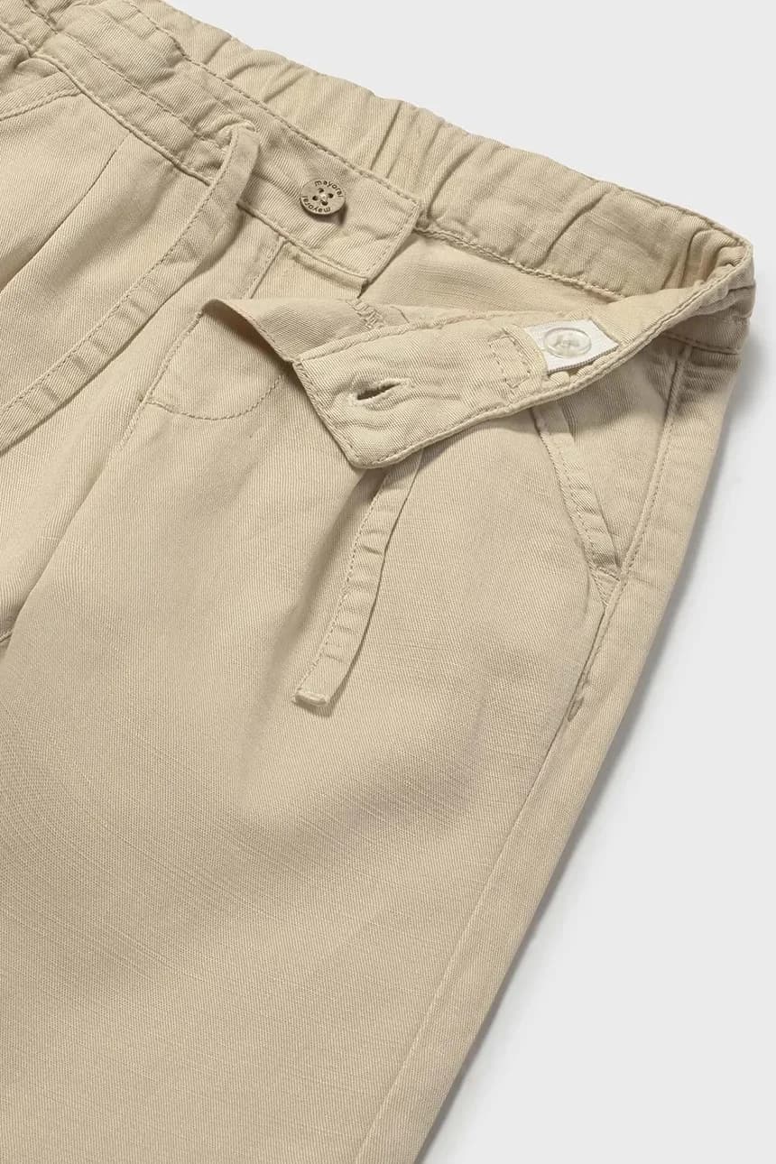 Детские брюки из смесового льна - фото 4