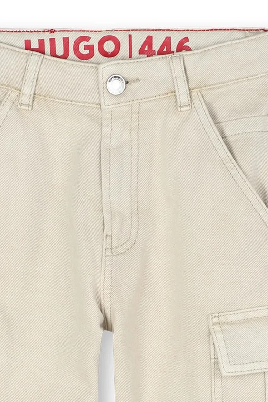 Детские хлопковые брюки - фото 4