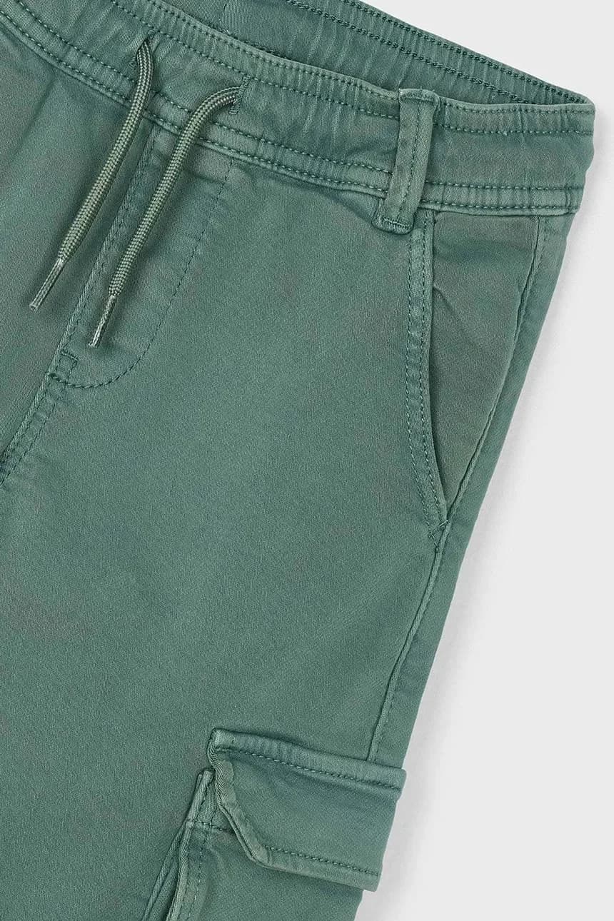 Детские мягкие брюки-карго. - фото 4