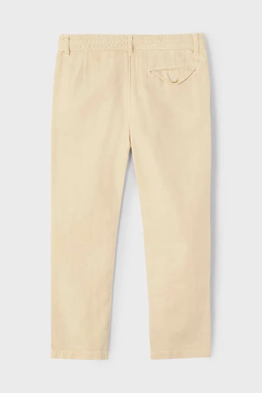 Детские брюки из смесового льна - фото 2