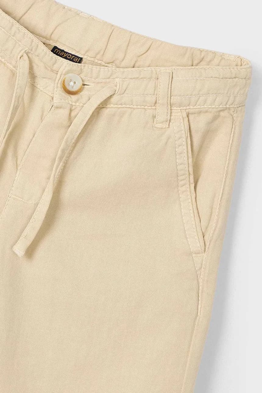 Детские брюки из смесового льна - фото 3