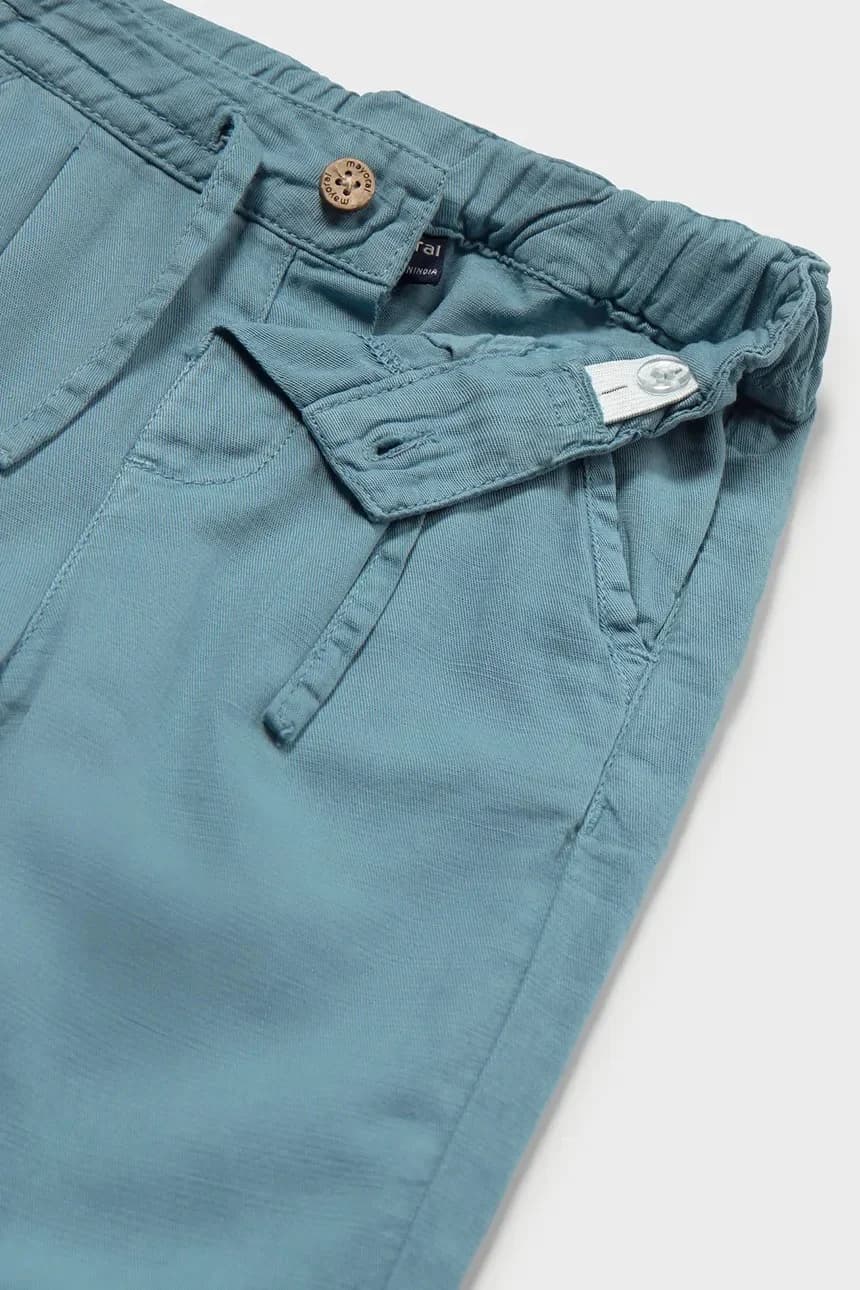 Детские брюки из смесового льна - фото 3