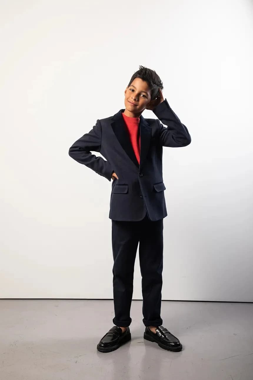 Детские хлопковые брюки