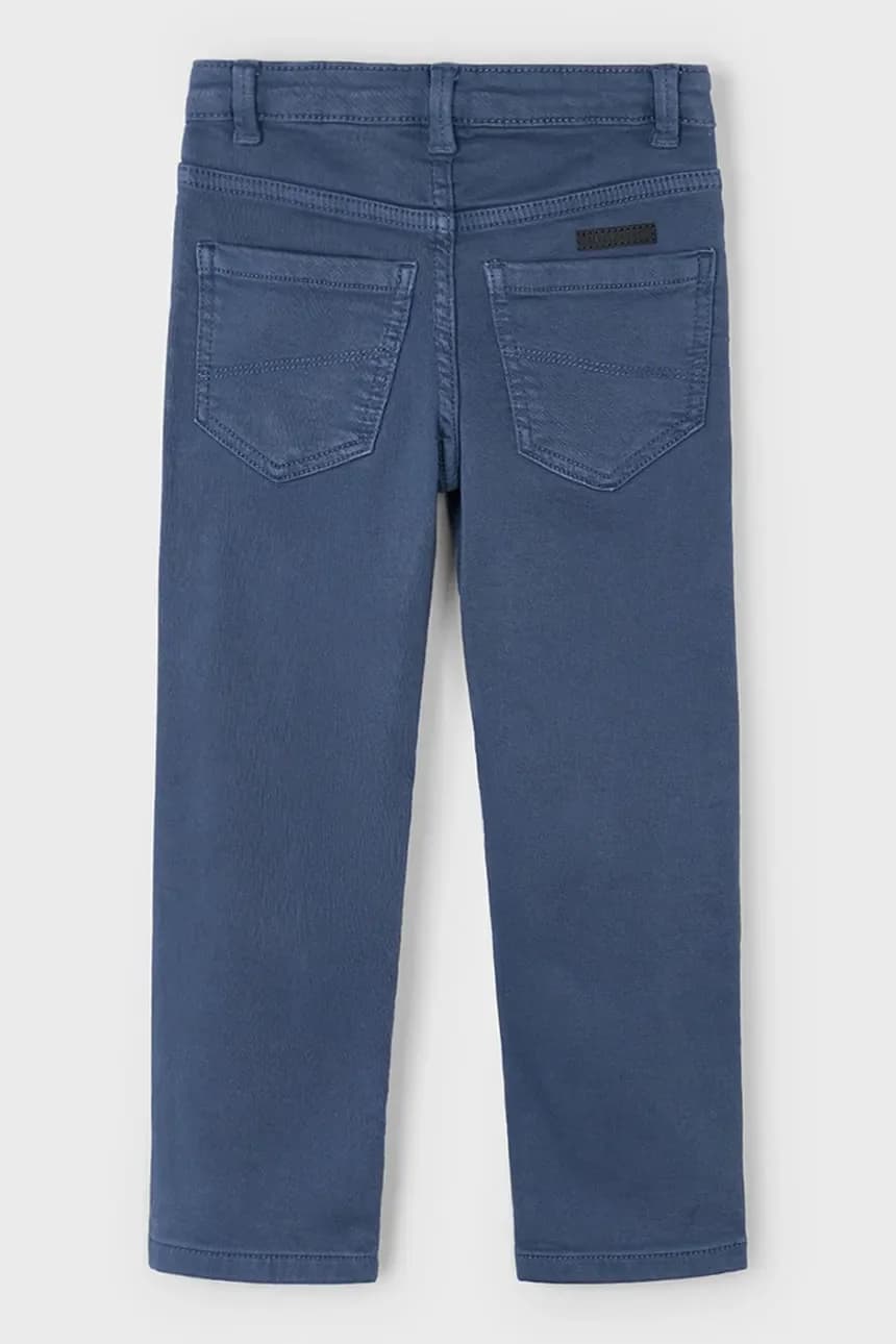 Детские мягкие брюки стандартного кроя. - фото 2