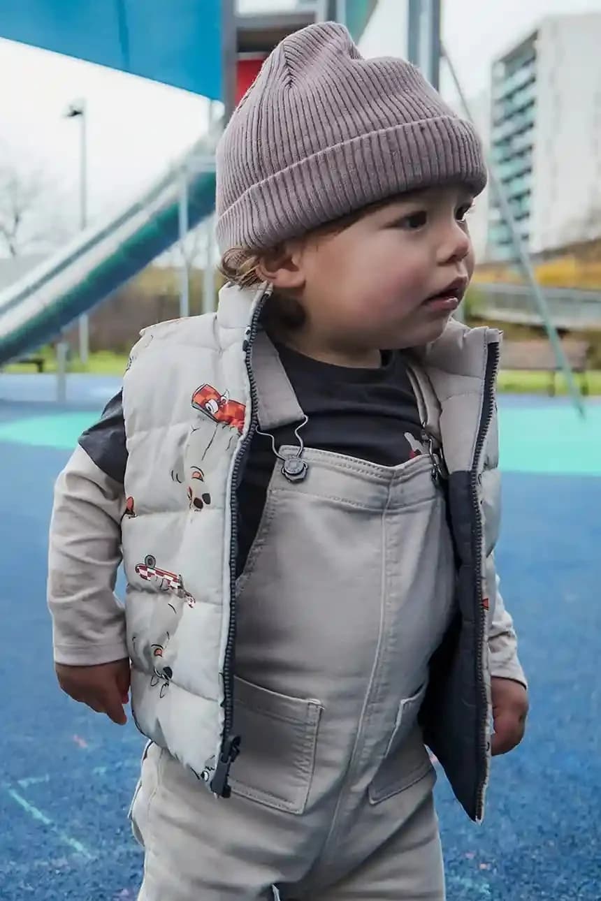 Мягкий детский комбинезон сержа