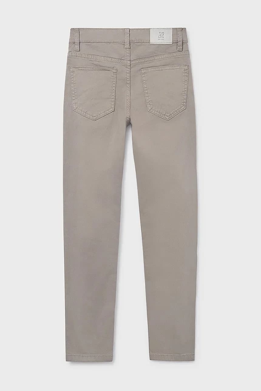 Базовые детские брюки приталенного кроя - фото 2