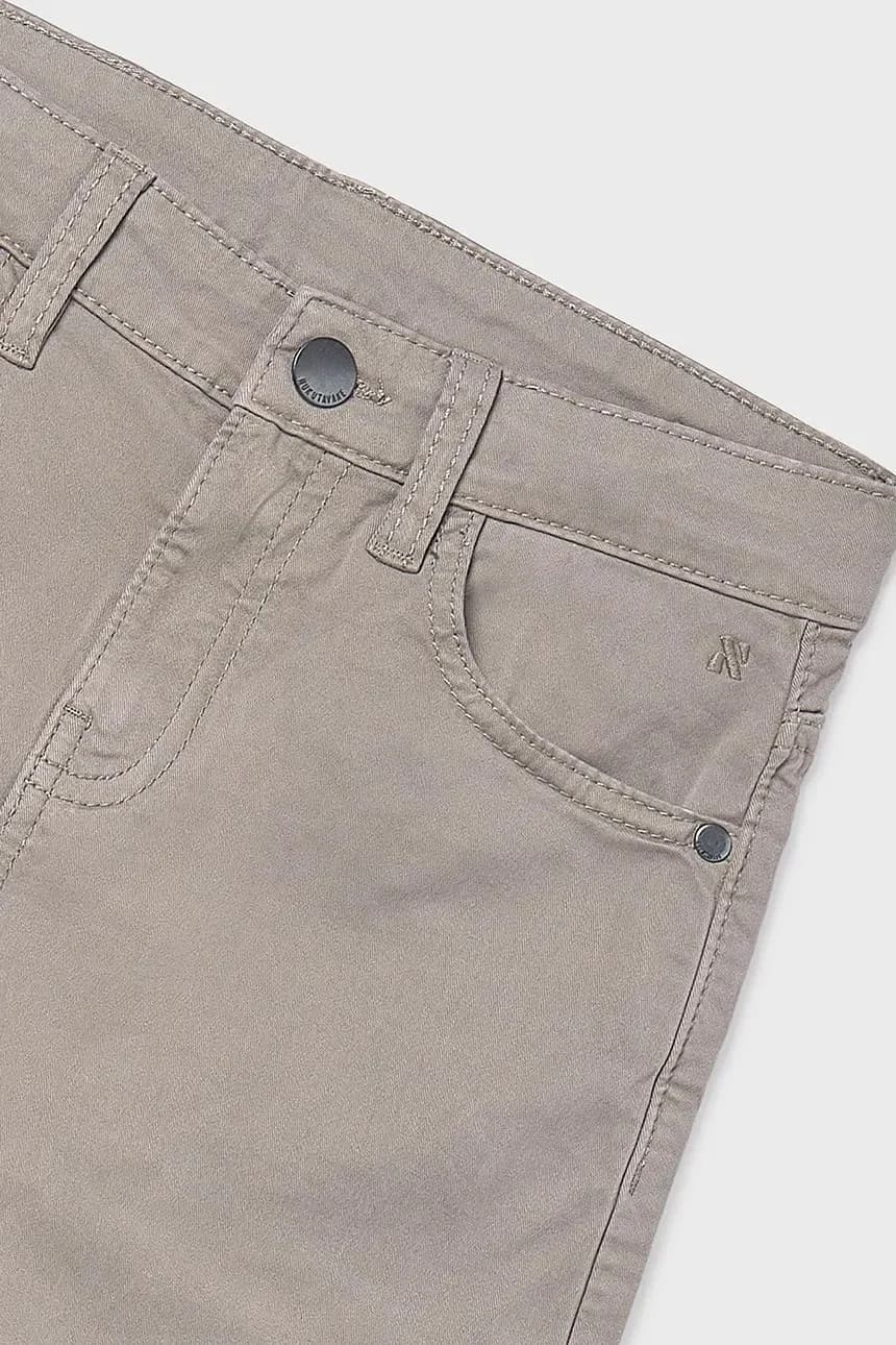 Базовые детские брюки приталенного кроя - фото 3