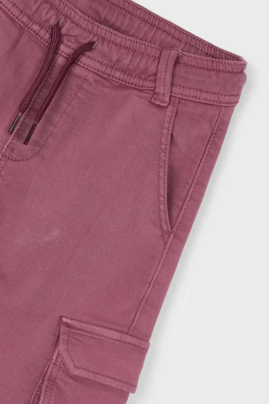 Детские мягкие брюки-карго. - фото 4