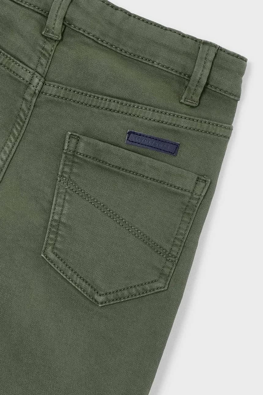 Детские мягкие брюки стандартного кроя. - фото 3