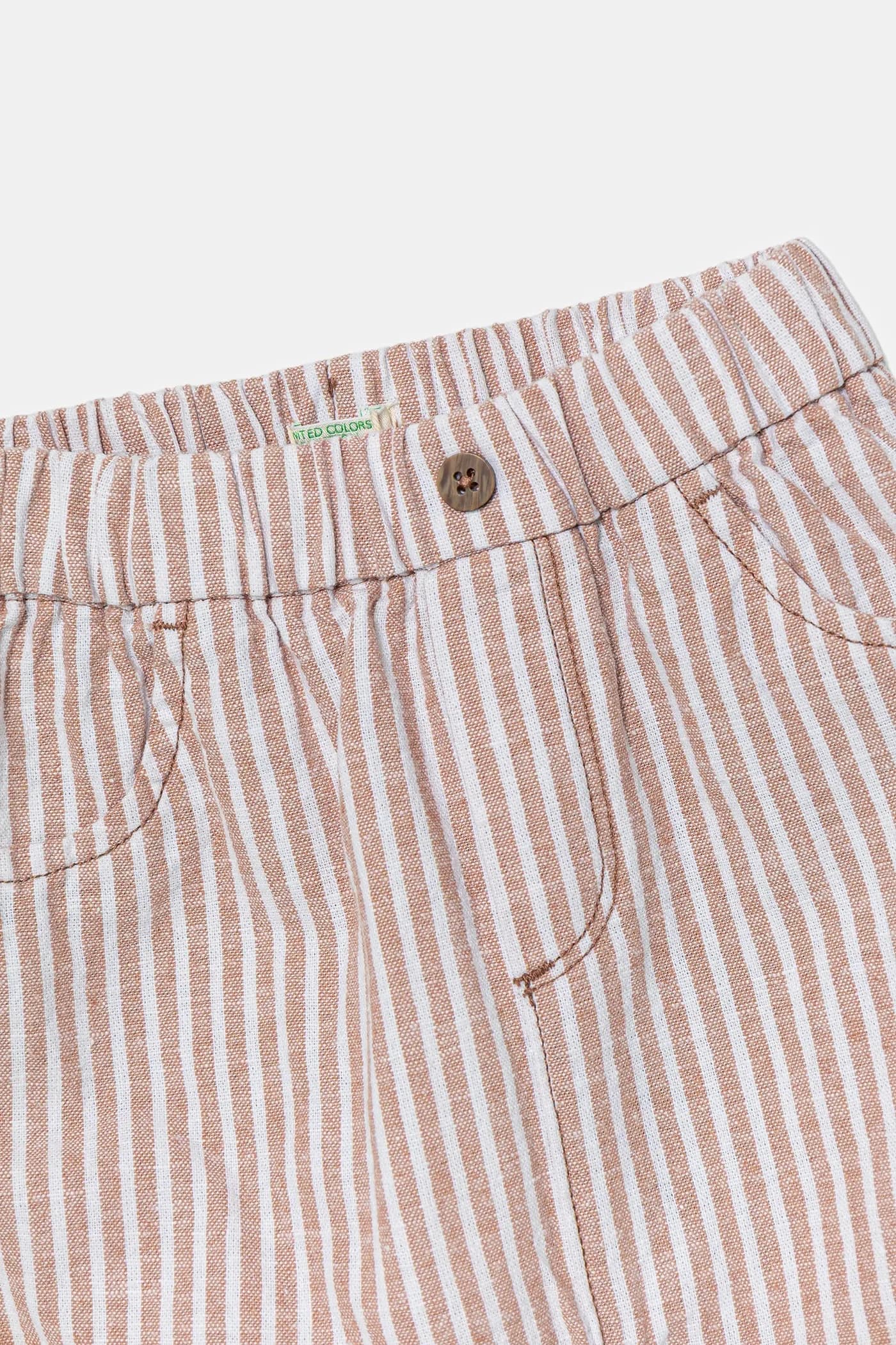 Детские льняные брюки - фото 3