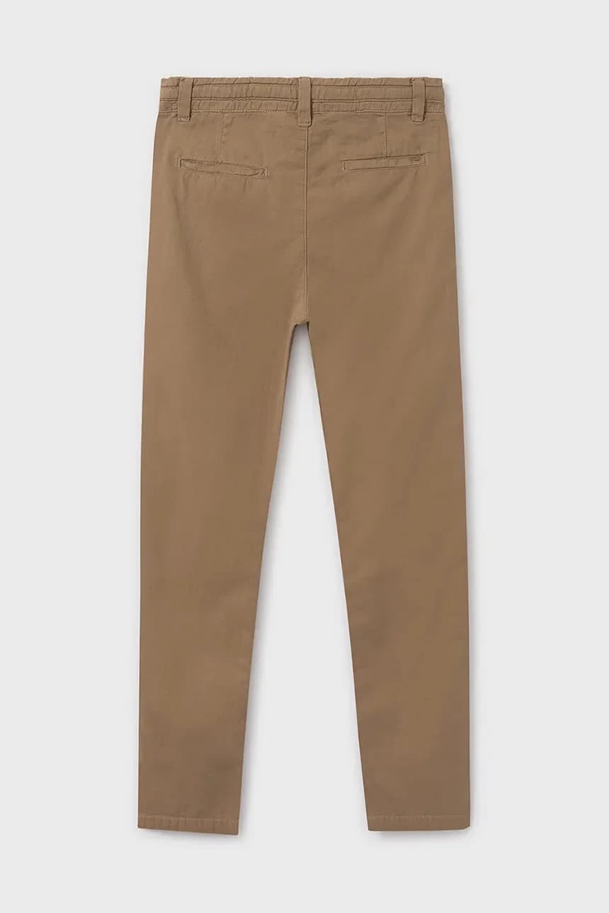 Детские хлопковые брюки свободного кроя. - фото 2