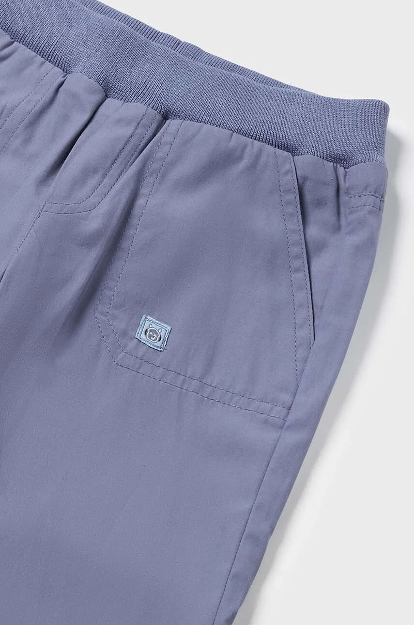 Детские однотонные брюки на подкладке. - фото 2