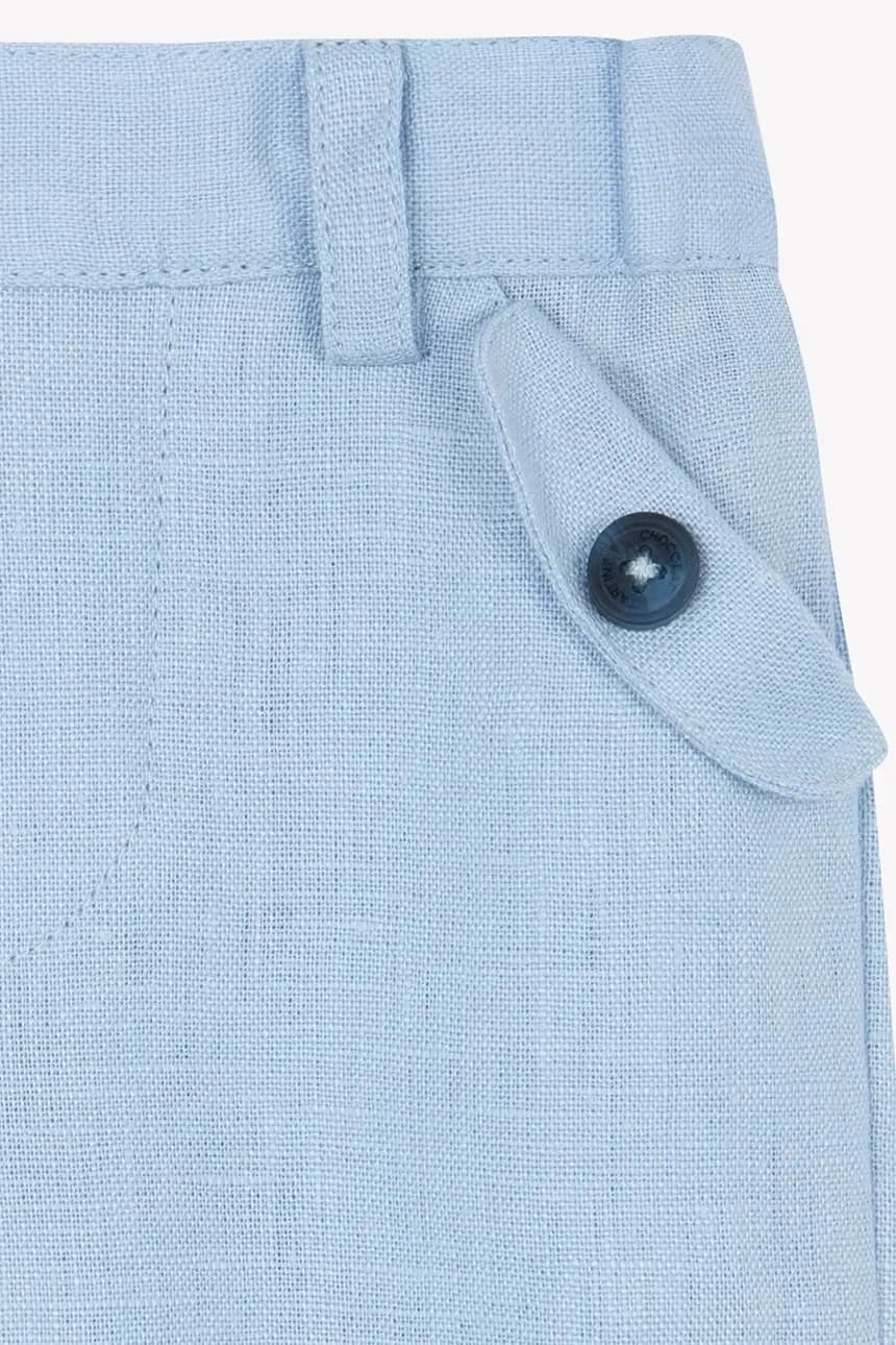 Детские льняные брюки - фото 3