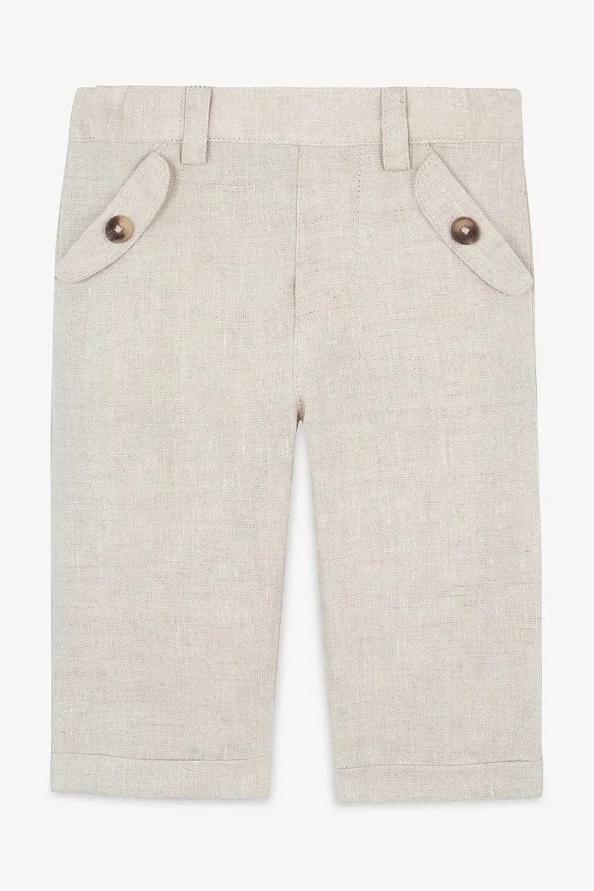 Детские льняные брюки - фото 2