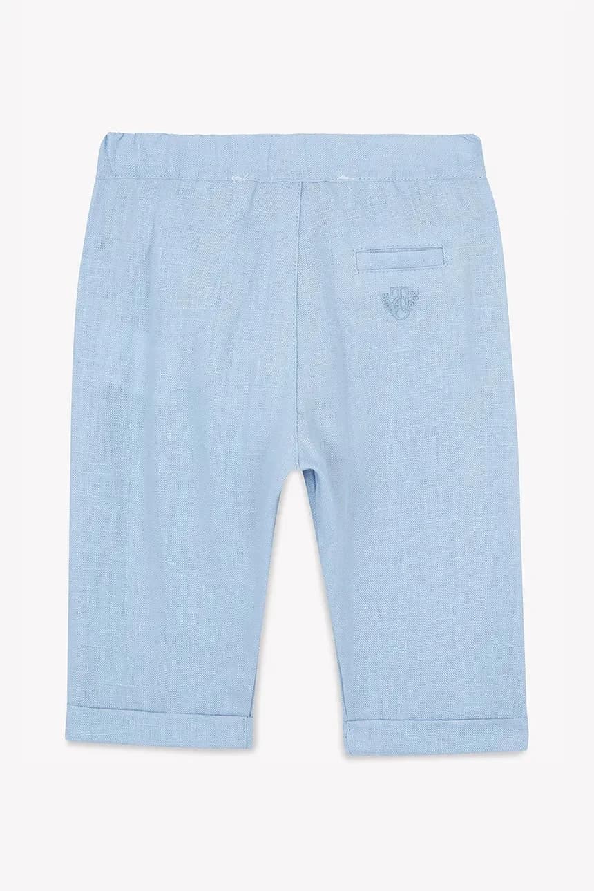 Детские льняные брюки - фото 2