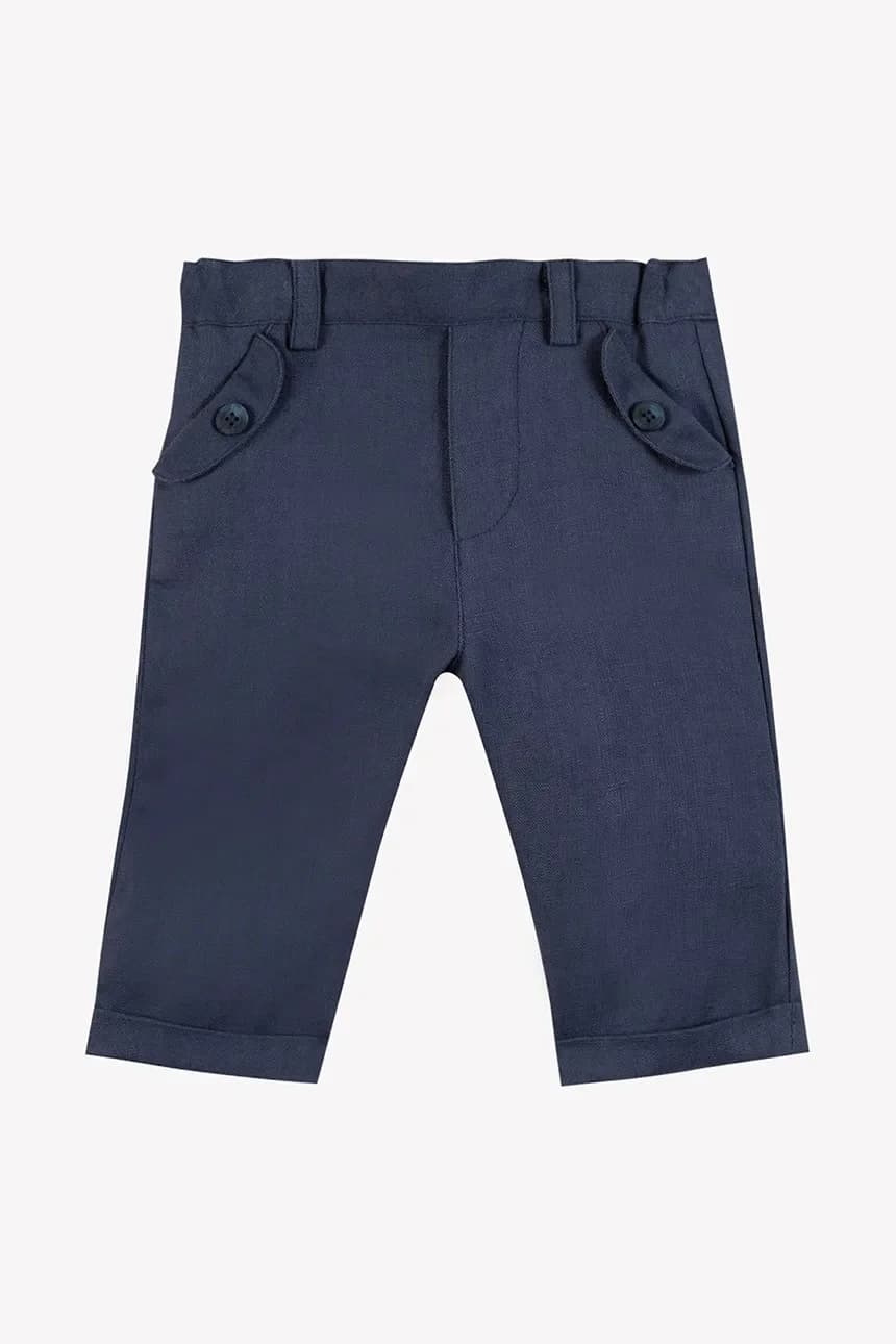 Детские льняные брюки