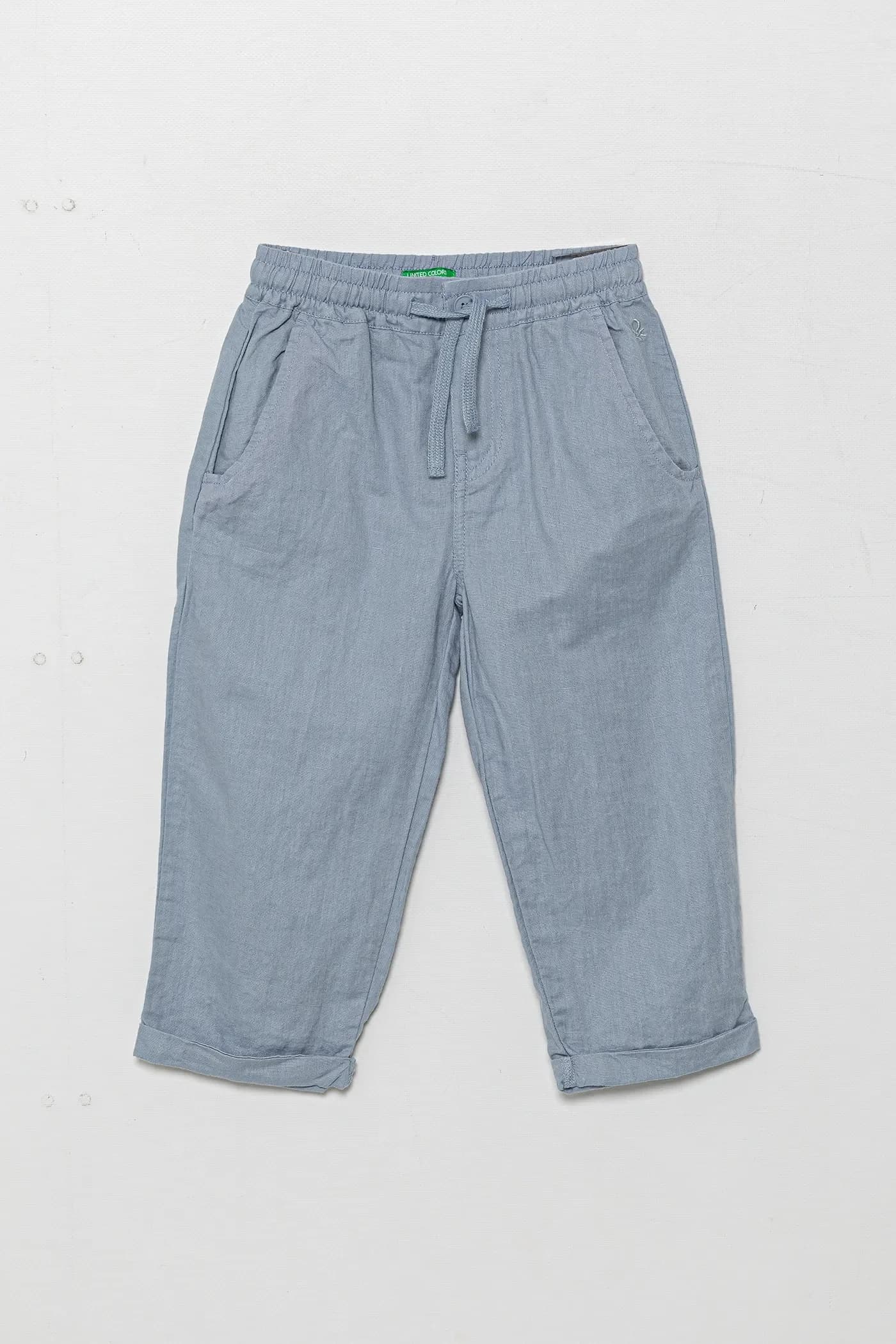 Детские льняные брюки