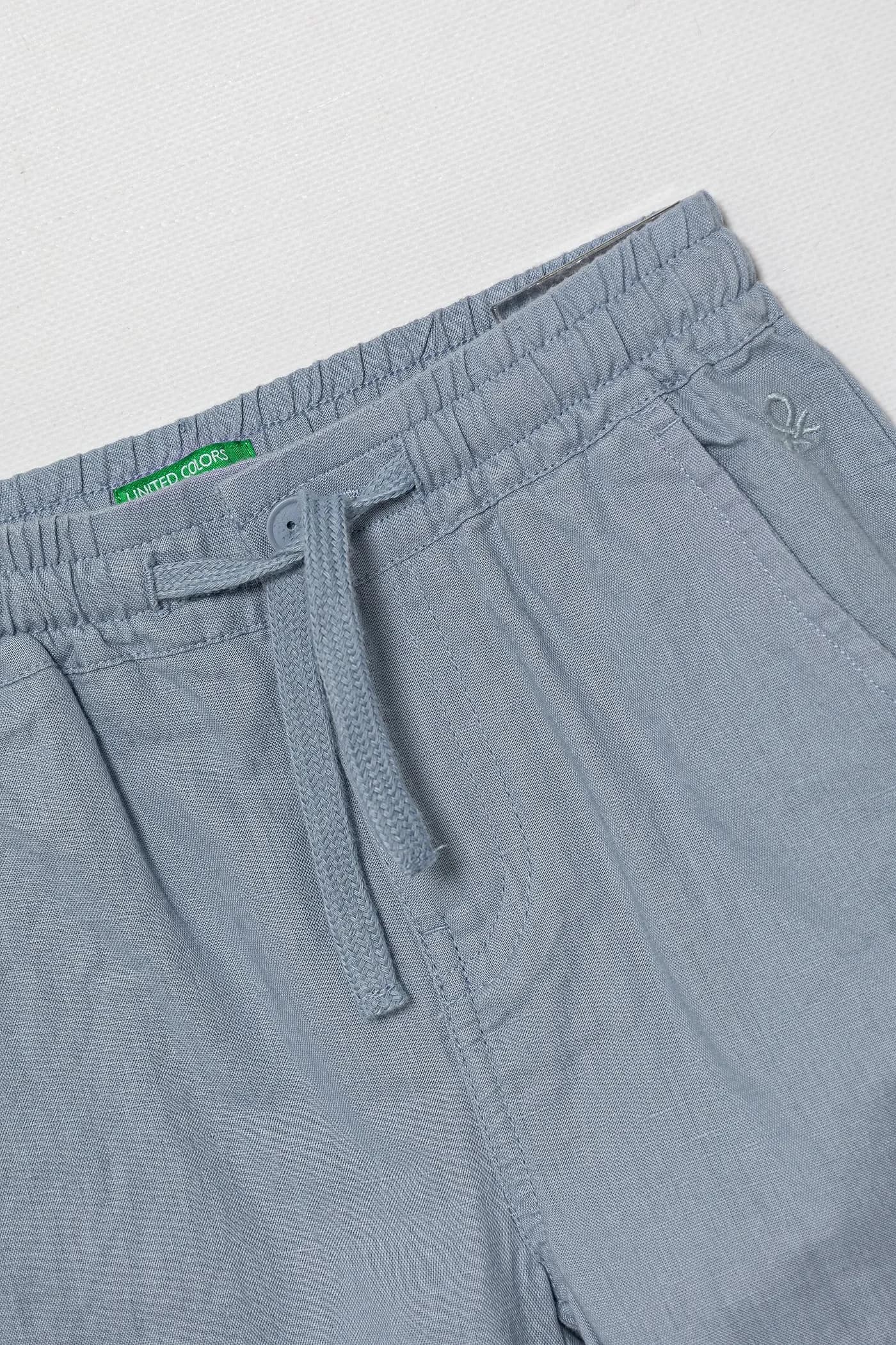 Детские льняные брюки - фото 3