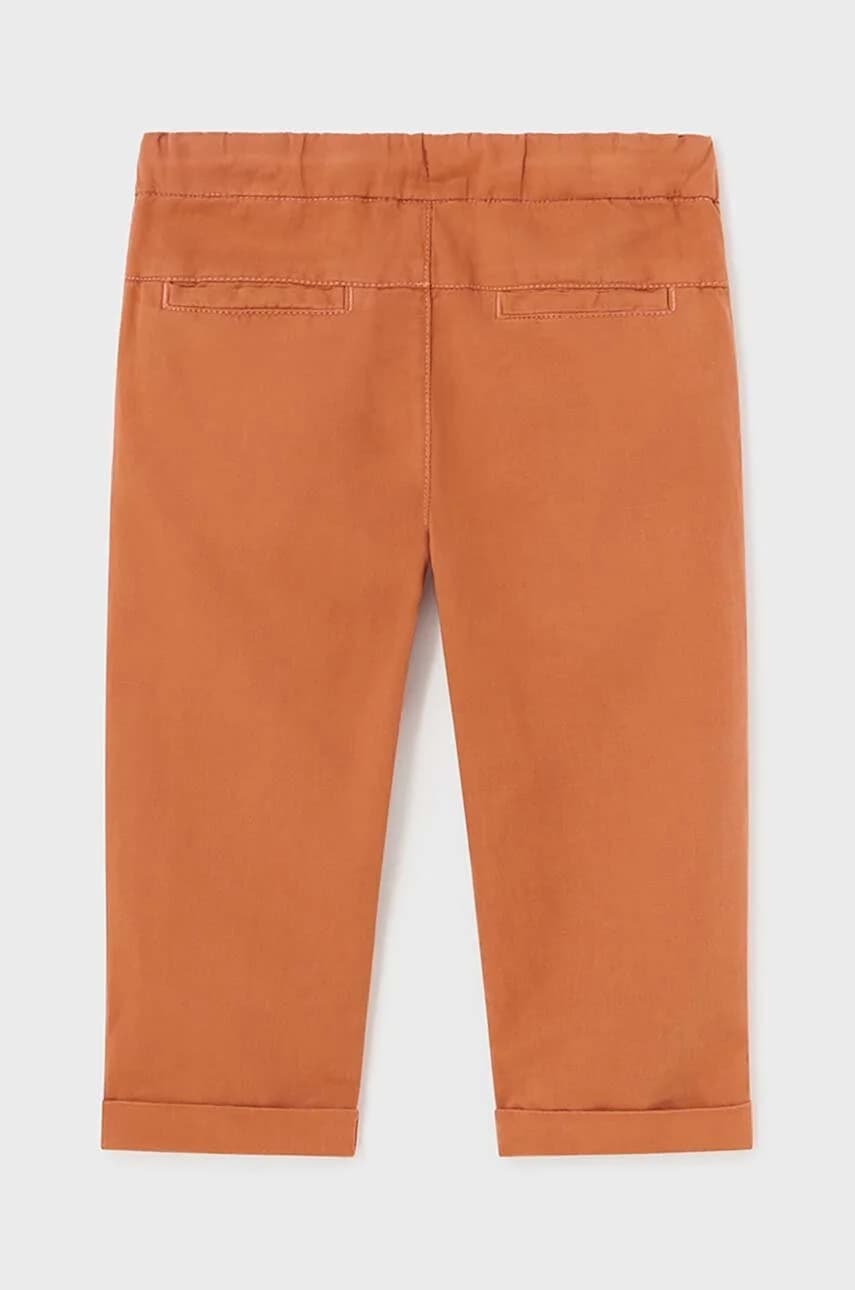 Детские брюки из смесового льна - фото 3