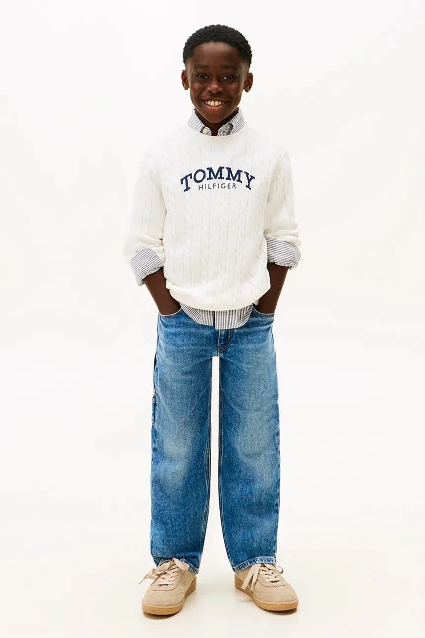 Детский хлопковый свитер - фото 3