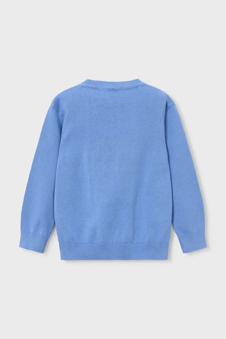 Детский хлопковый свитер - фото 2