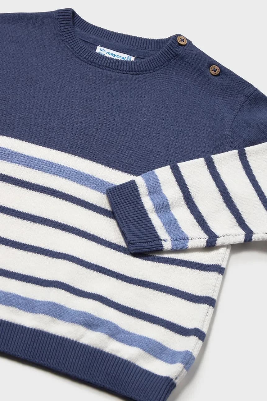 Детский хлопковый свитер - фото 3