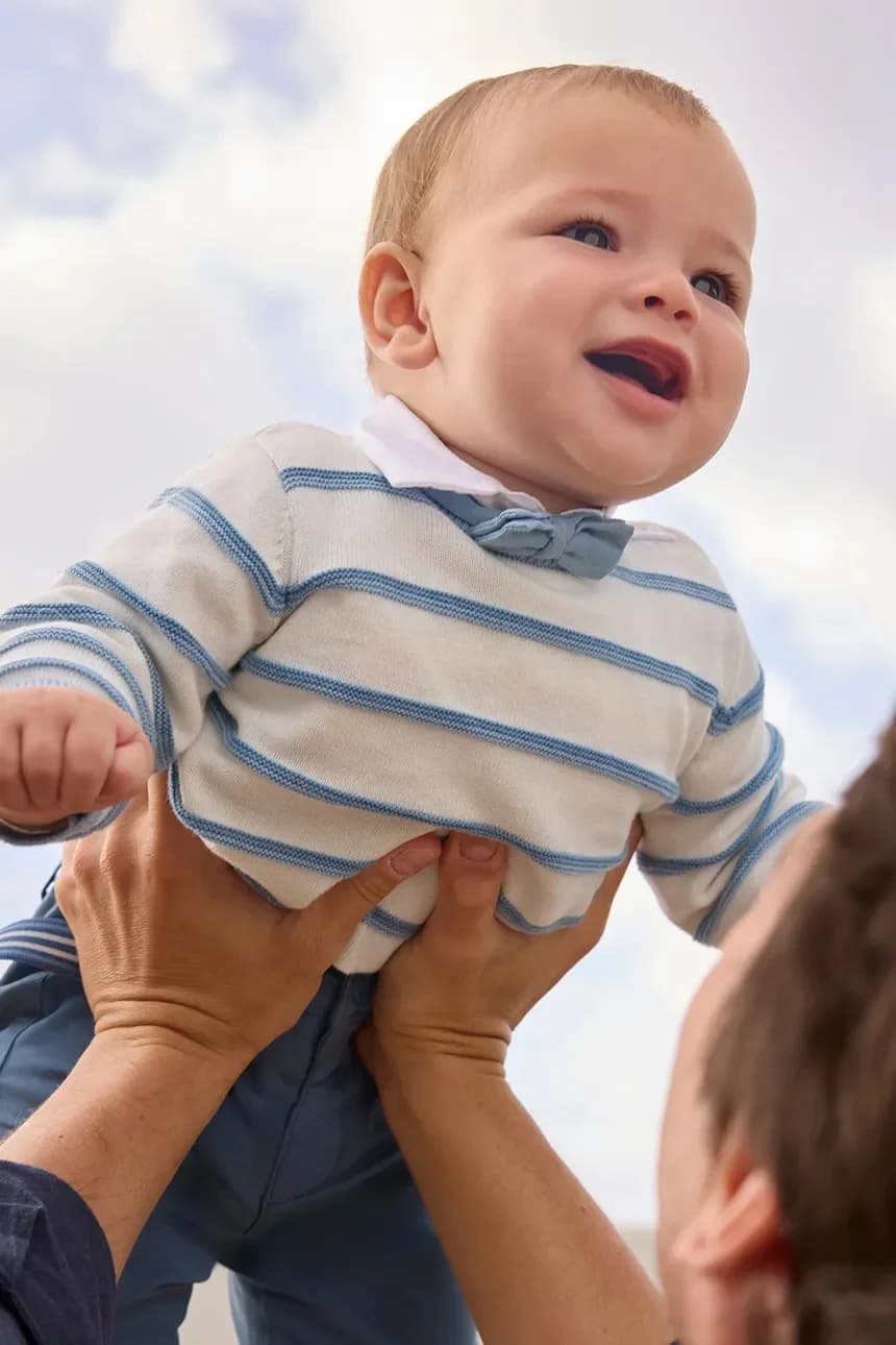 Детский хлопковый свитер