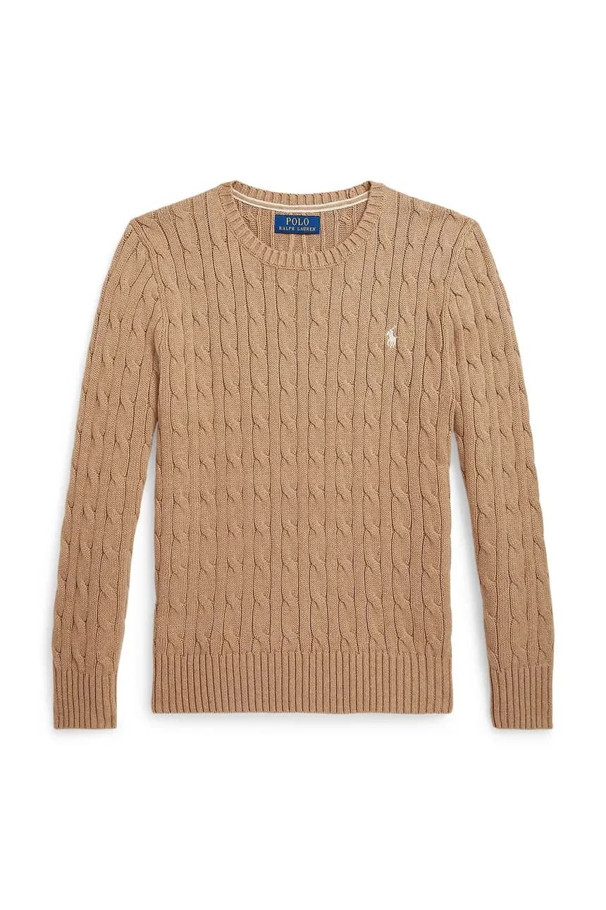 Детский хлопковый свитер