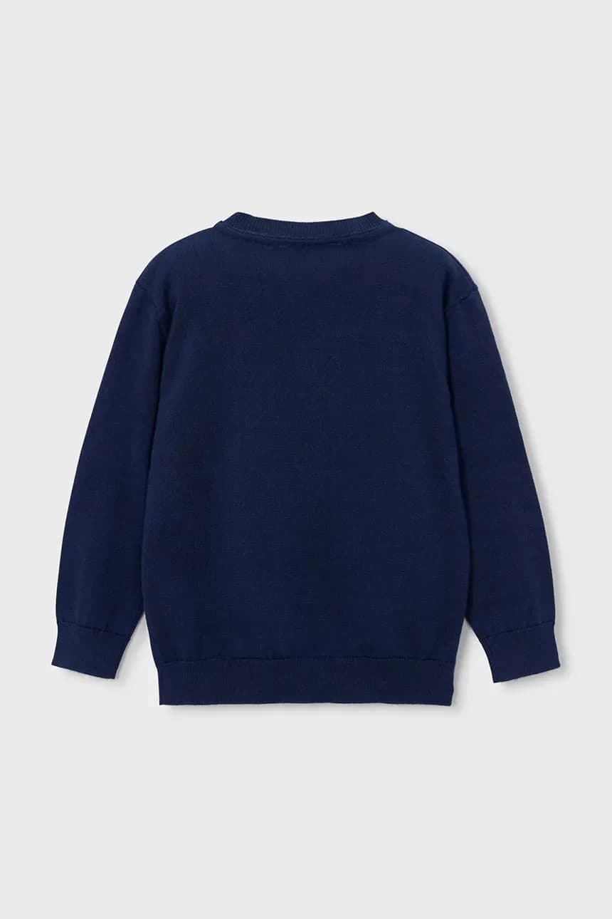 Детский хлопковый свитер - фото 2