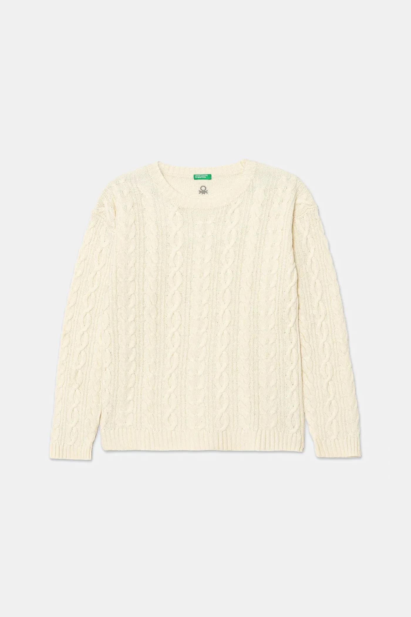 Детский свитер из смесовой шерсти