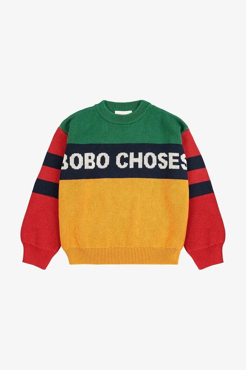 Детский хлопковый свитер - фото 2