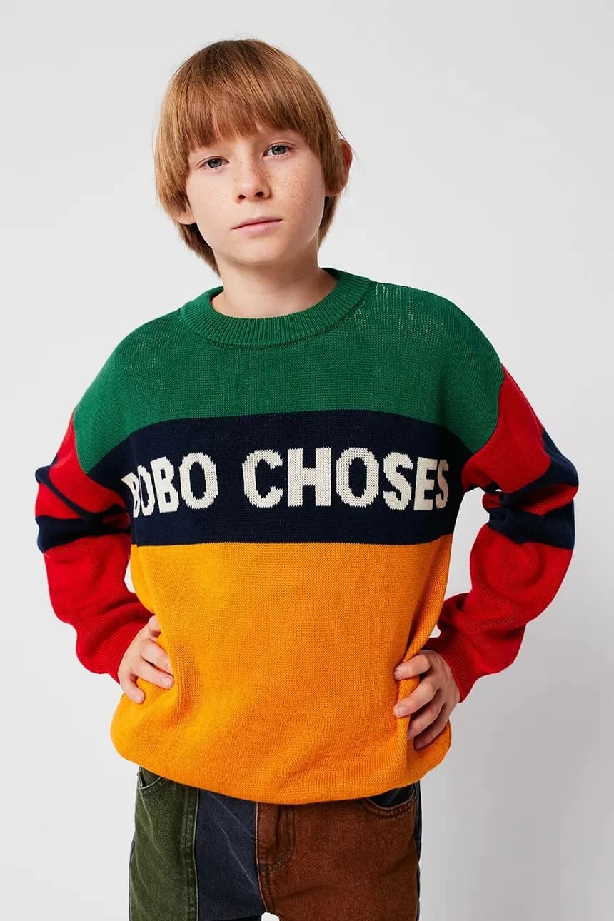 Детский хлопковый свитер - фото 11