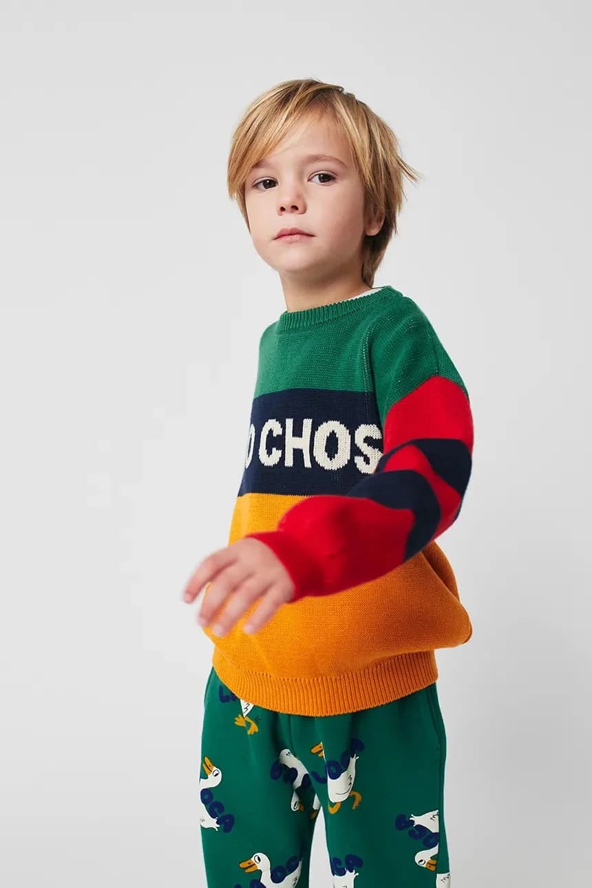 Детский хлопковый свитер - фото 5