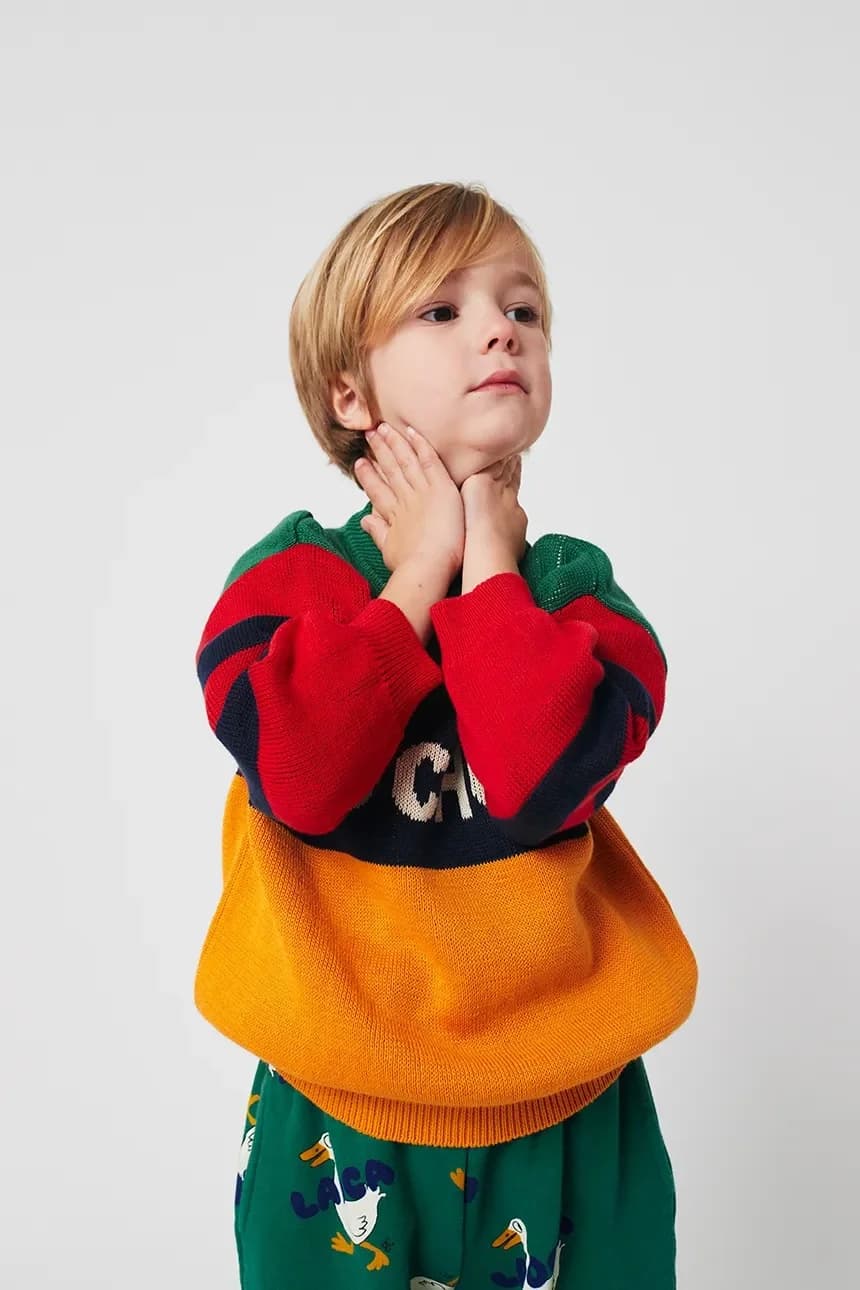 Детский хлопковый свитер - фото 6