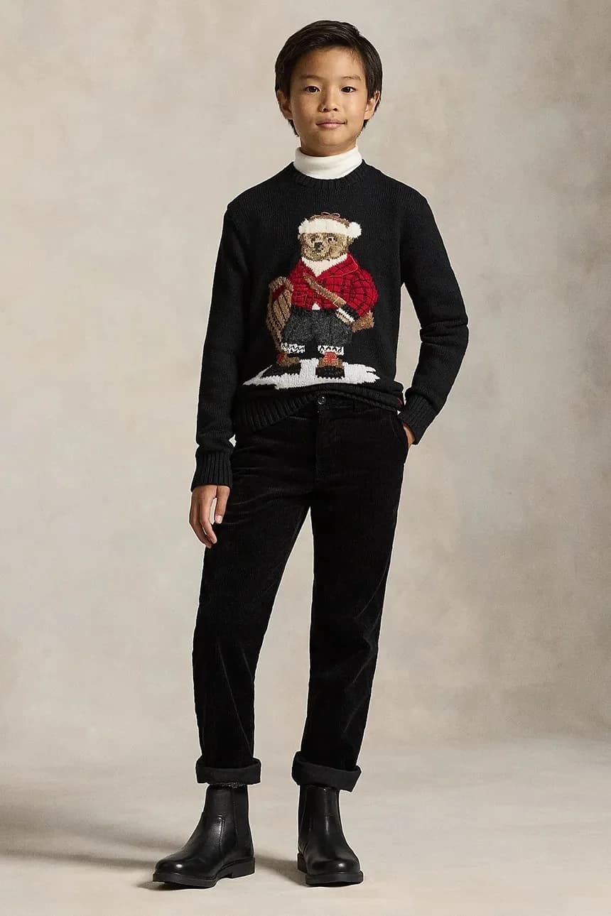 Детский хлопковый свитер - фото 4