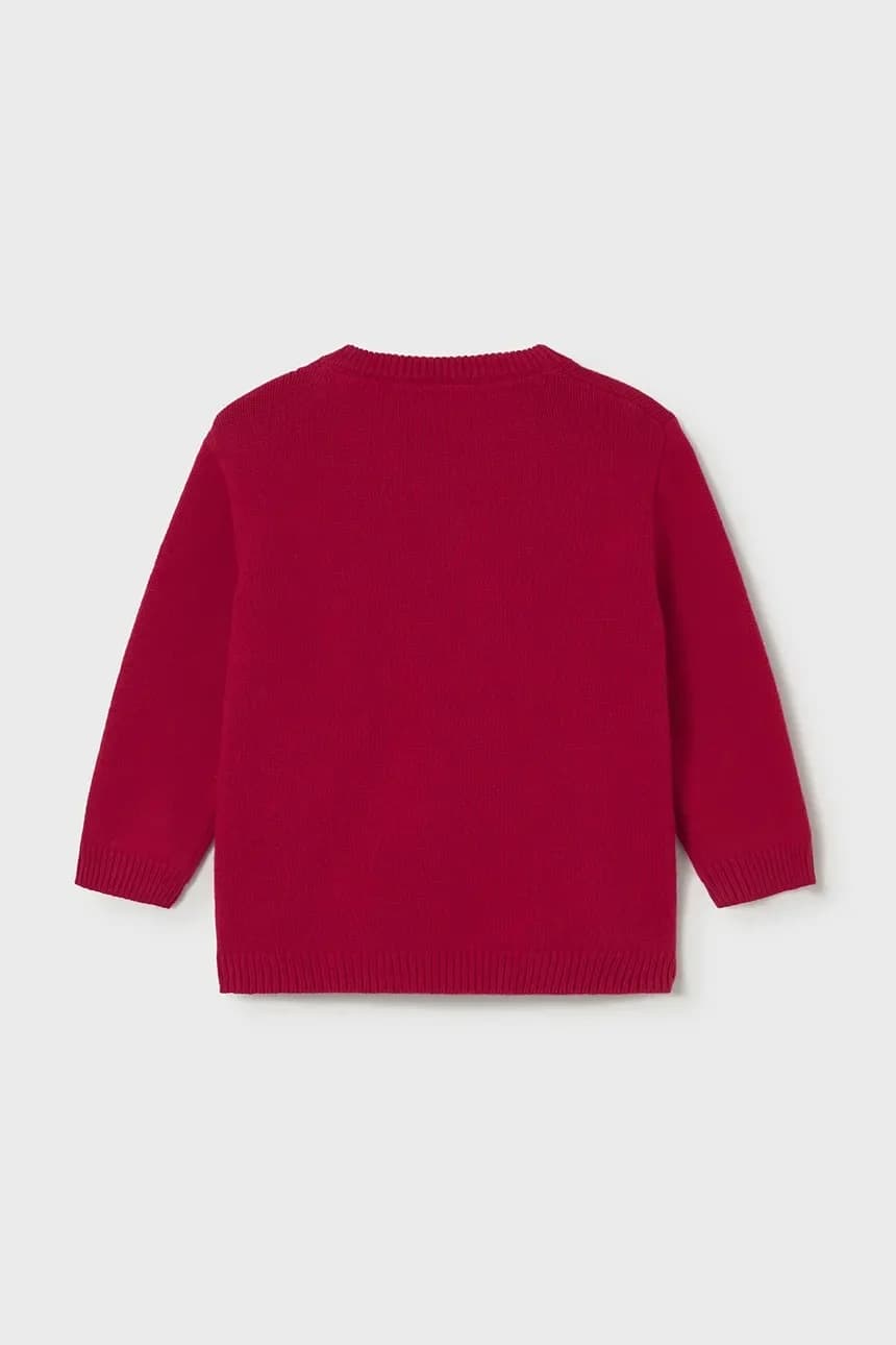 Детский свитер из смесовой шерсти - фото 2