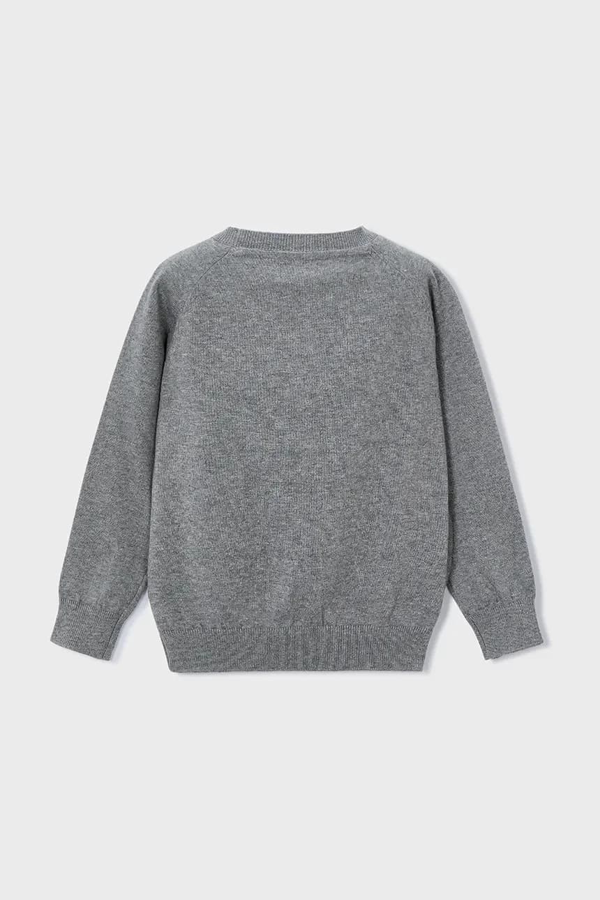 Детский хлопковый свитер - фото 2